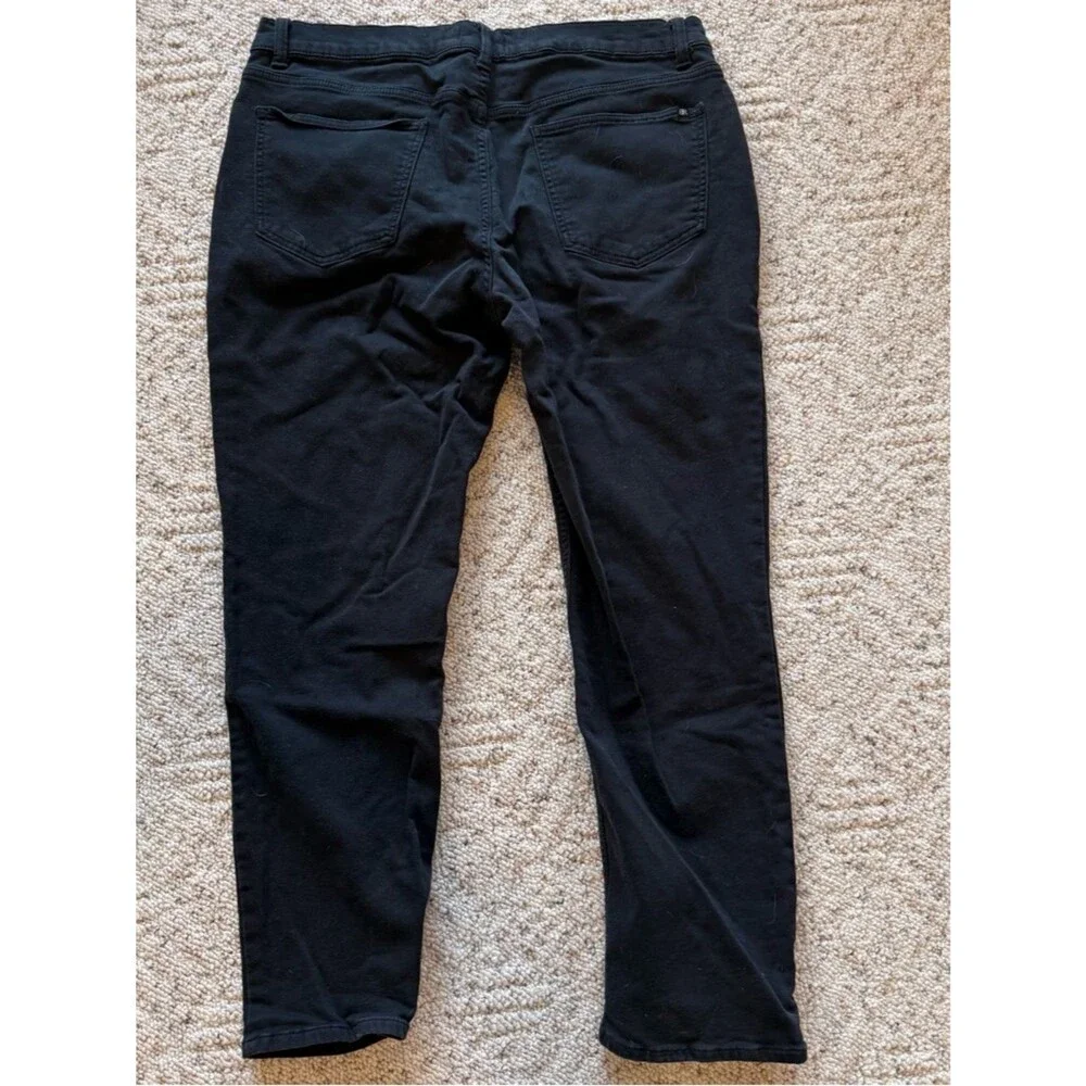 Banana Republic Slim Fit Stretch 5 Pocket Pant in Navy Blue Size 36 x 30”